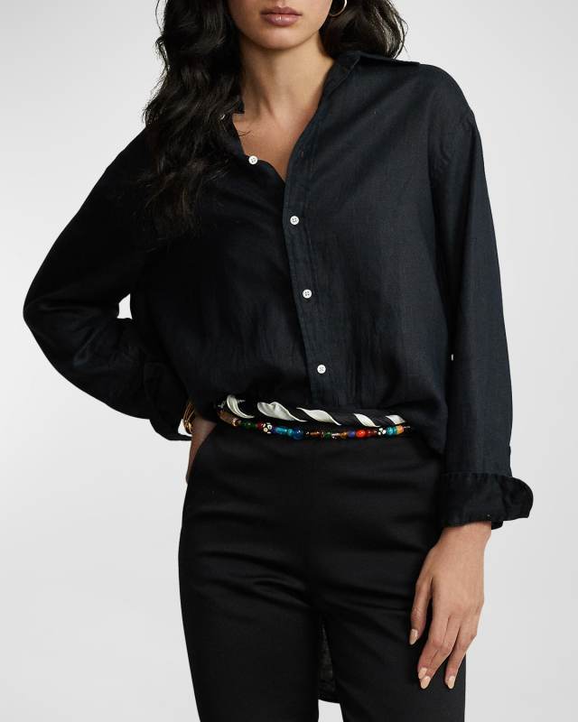 Button-Down Linen Shirt